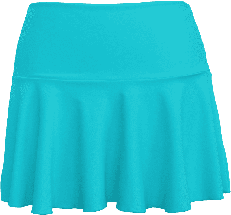 790 WS AQ front 20Ruffle 20Skirt 20Aqua